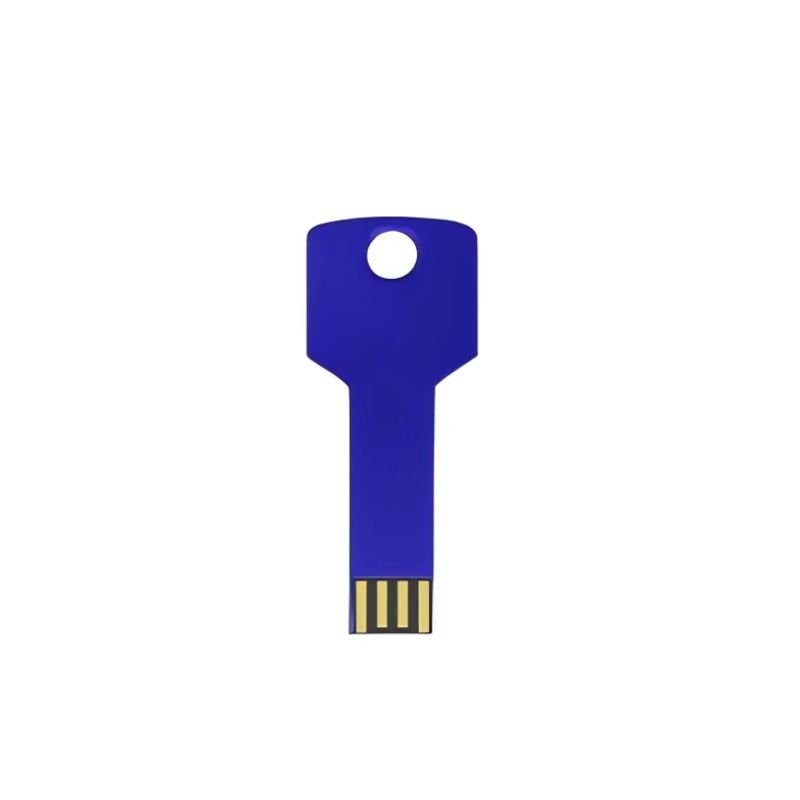 Metal Key-Shaped USB Flash Drive (512MB) 2