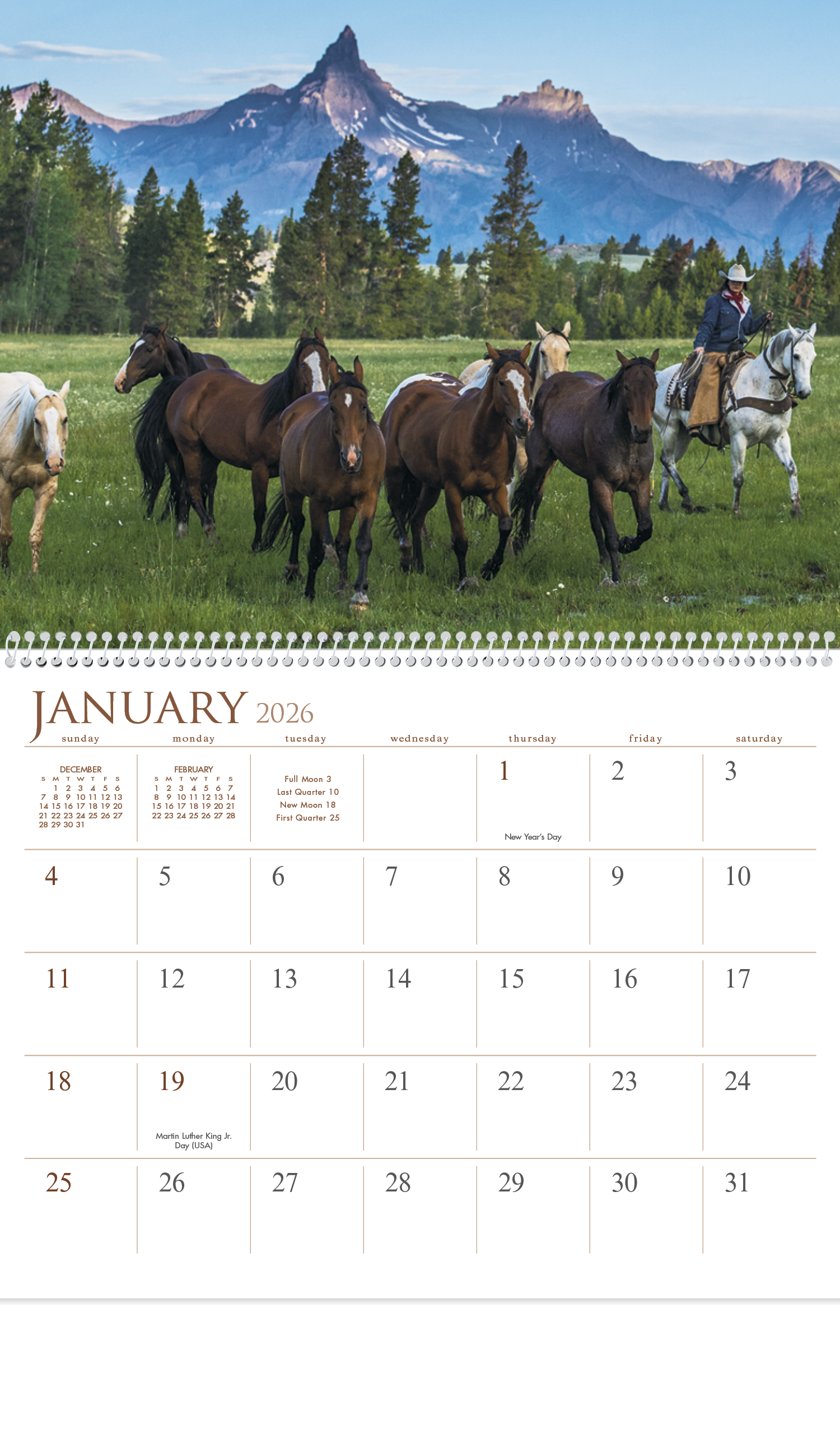 Triumph® Calendars Visions of the West Calendar 17