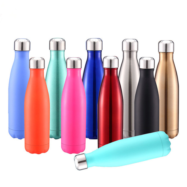 17 OZ Double Vacuum Stainless Steel Water Bottle, custom water bottle with logo imprint 2