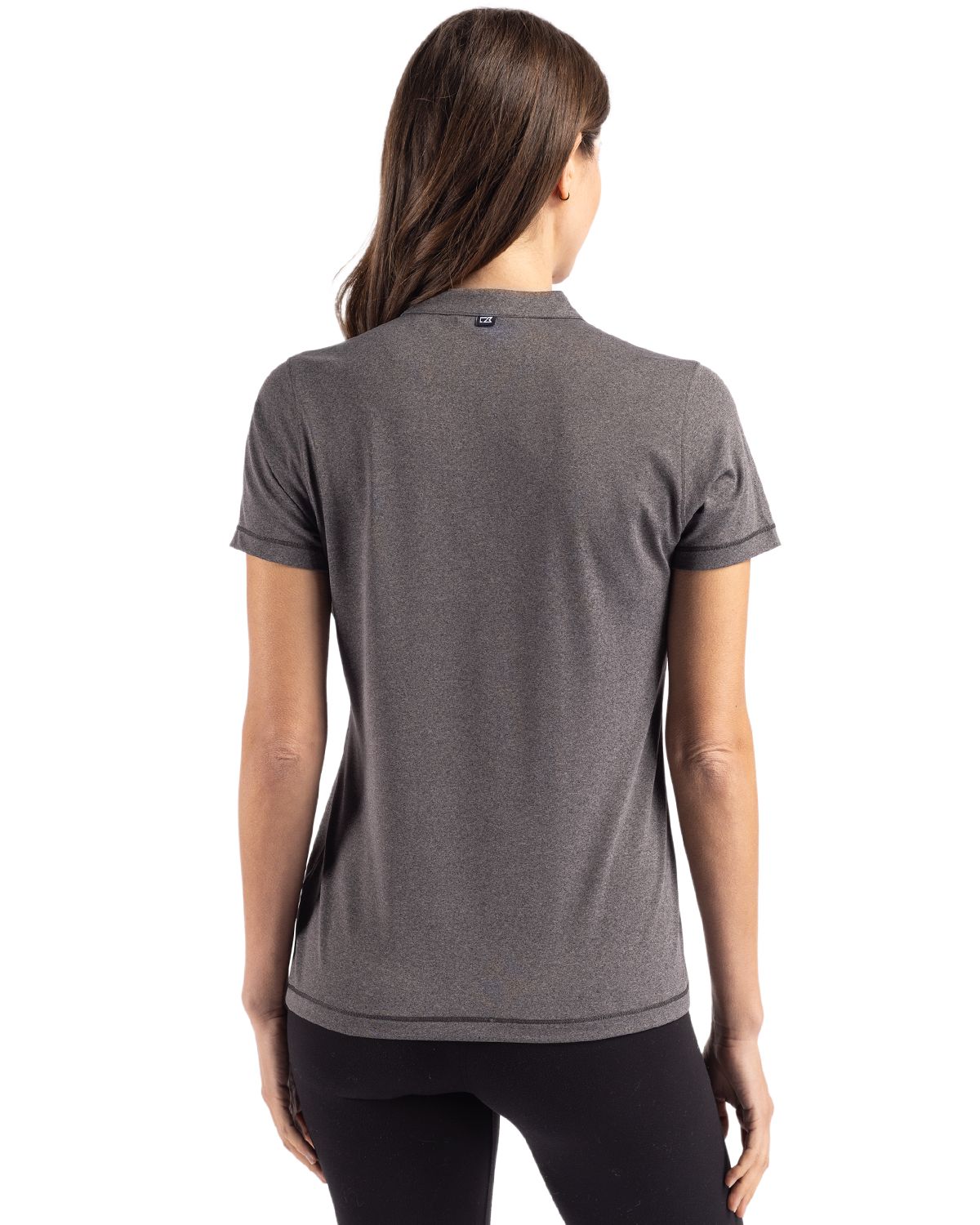 Cutter & Buck Forge Recycled Four-Way Stretch Heathered Womens Blade Top 84