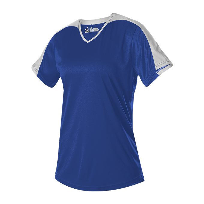 Womens V Neck Fastpitch Jersey 3