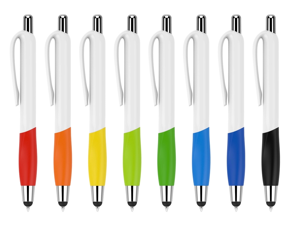 Muscle Stylus Pen White Clip 6