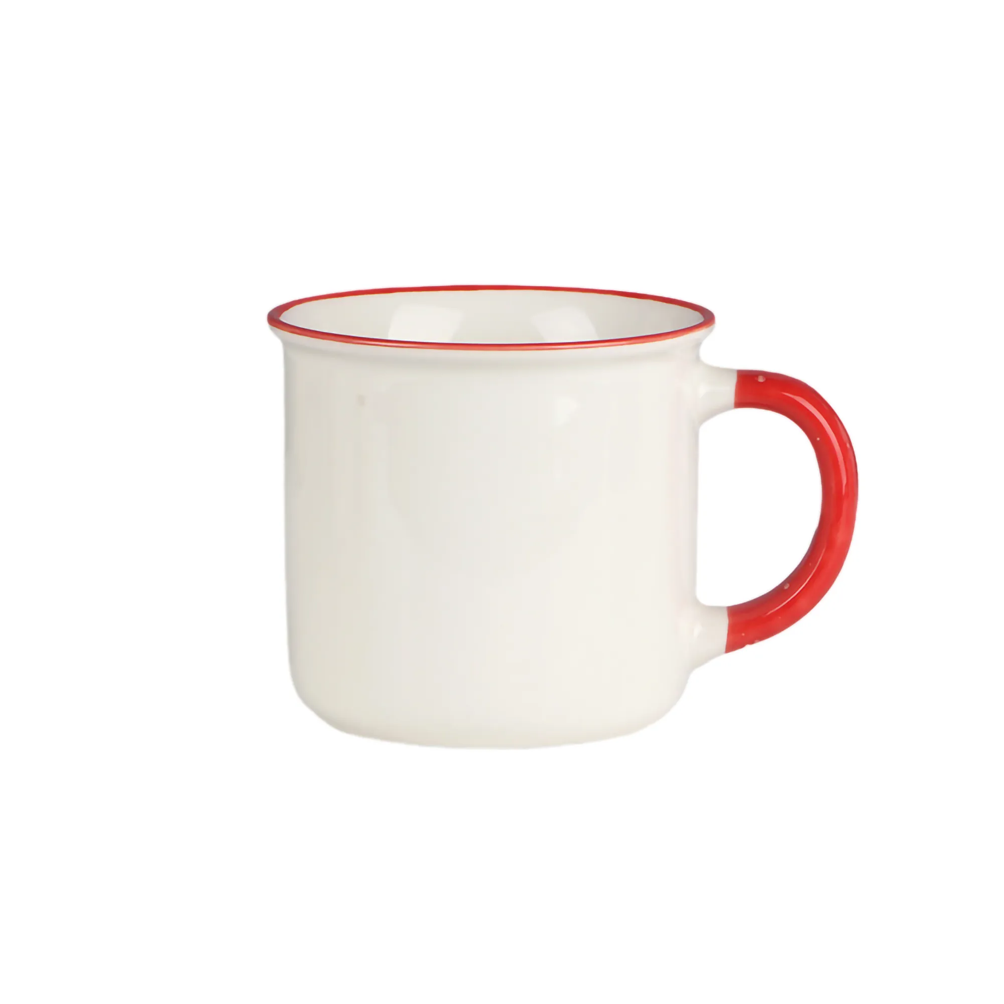 MOQ 100PCS Simple Ceramic Mug 6
