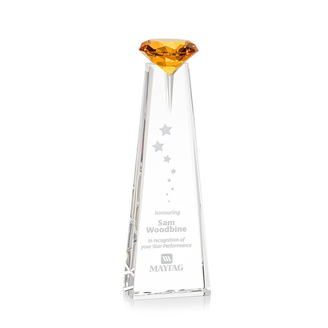 Alicia Gemstone Award - Optical/Amber 14