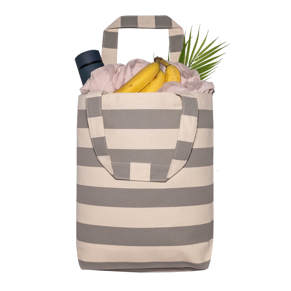 10 Oz. Lightweight Alto Rugby Stripe Tote