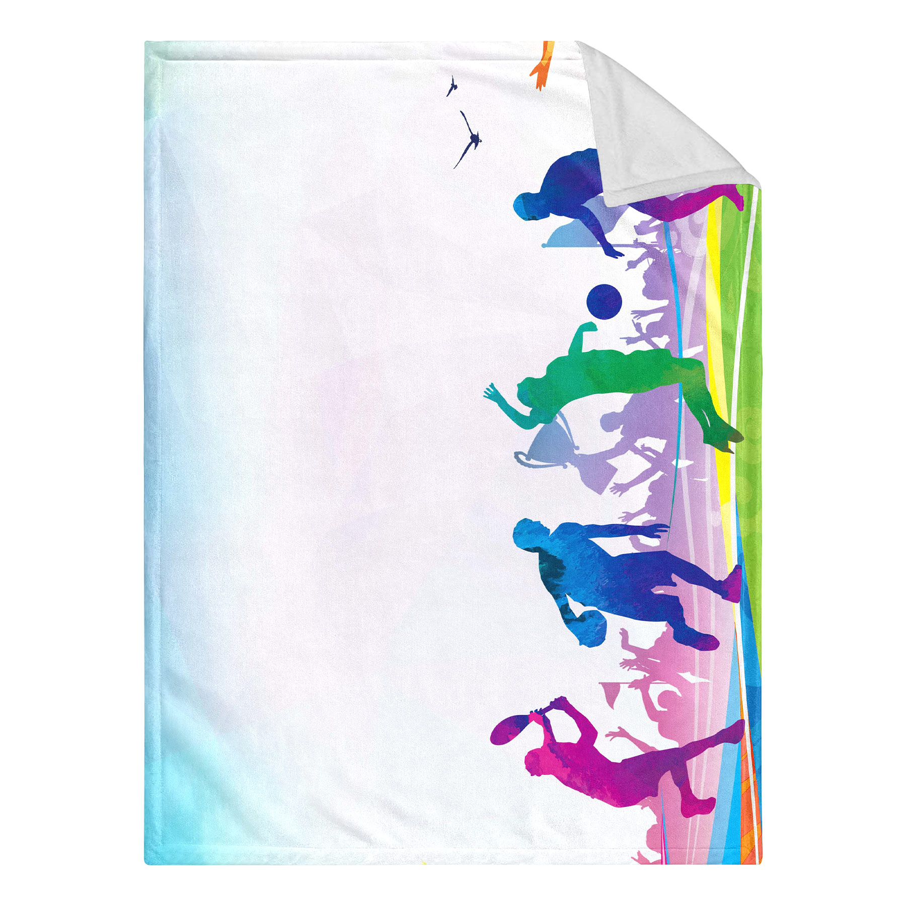 Sublimated Serged Hem 250GSM Microfiber Rally Towel 20