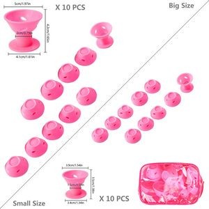 Hair Rollers Clip Curler Durable Plastic Design 12