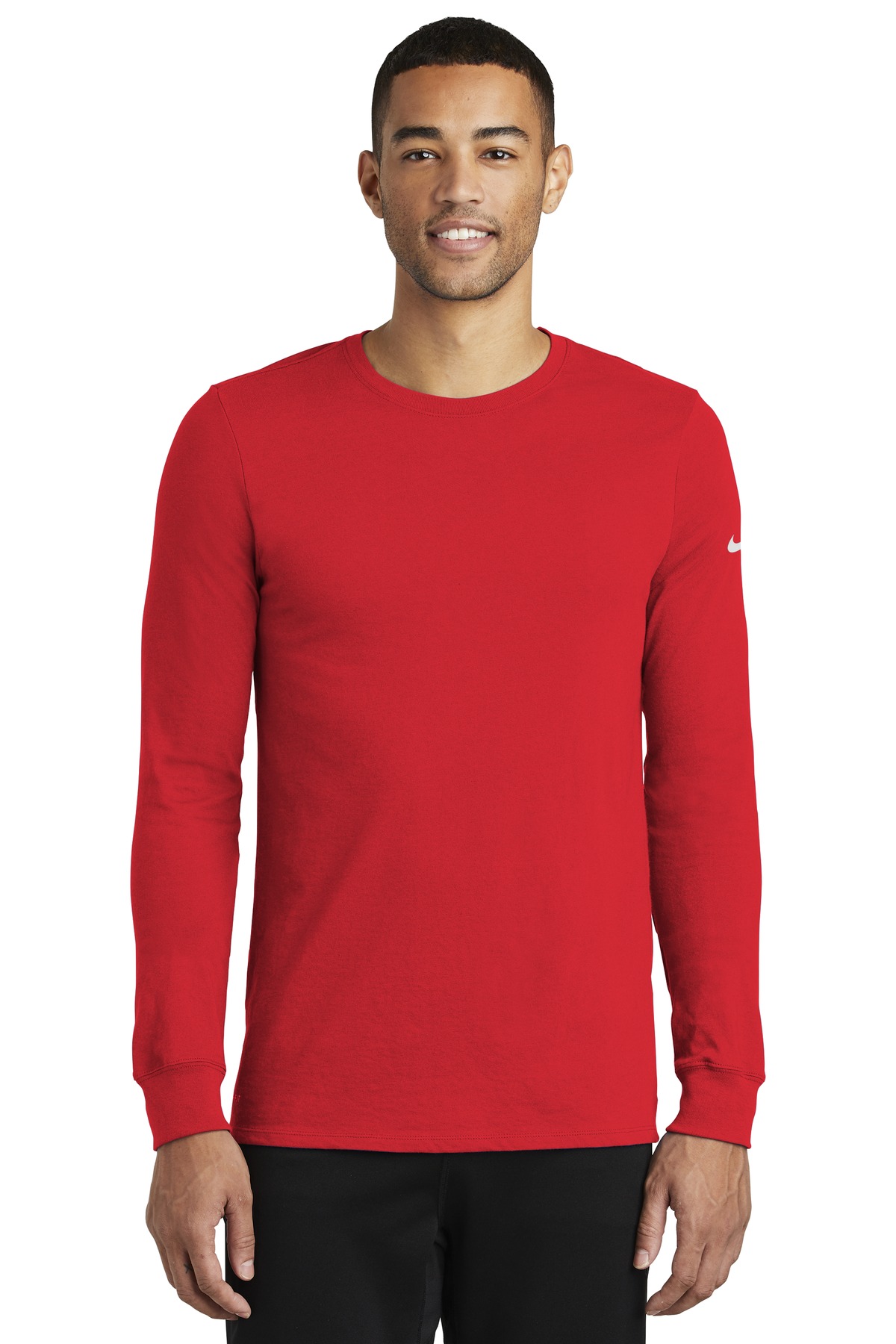 Nike® Dri-FIT Cotton/Poly Long Sleeve Tee 26