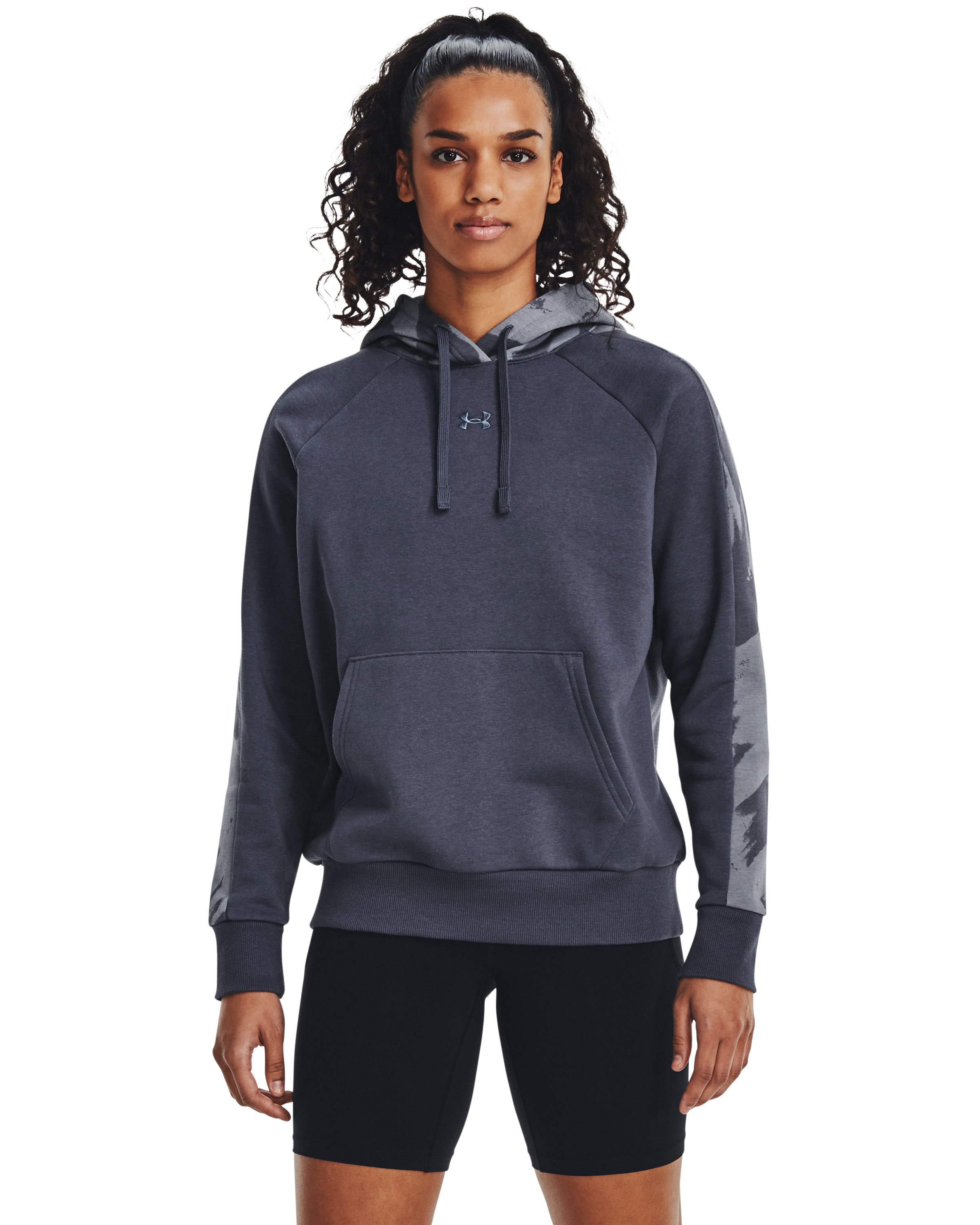 UA Rival Fleece Blocked Women's Hoodie 4