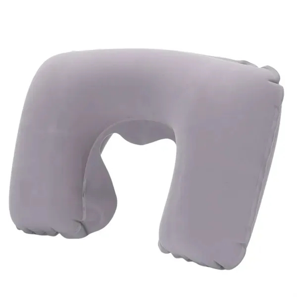 PVC Flocked U-Shaped Neck Pillow 2
