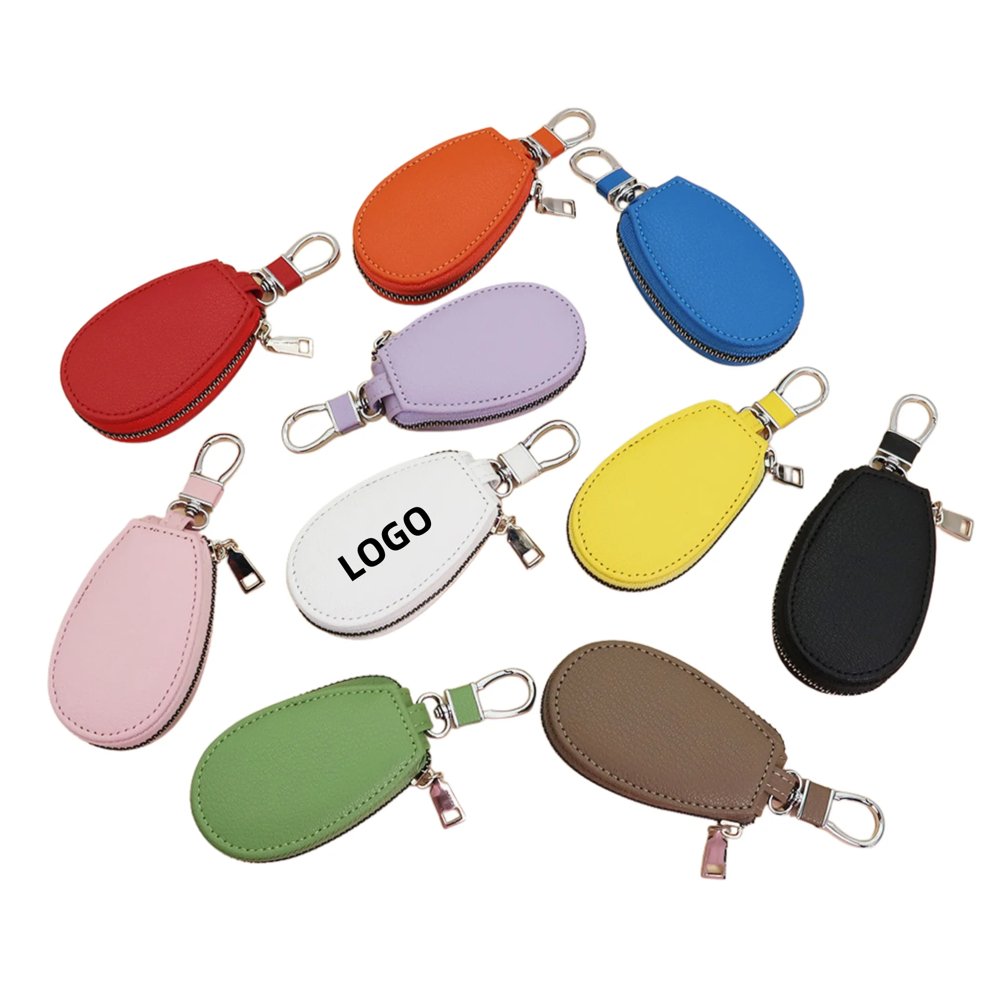 Mini Leather Car Key Bag 8