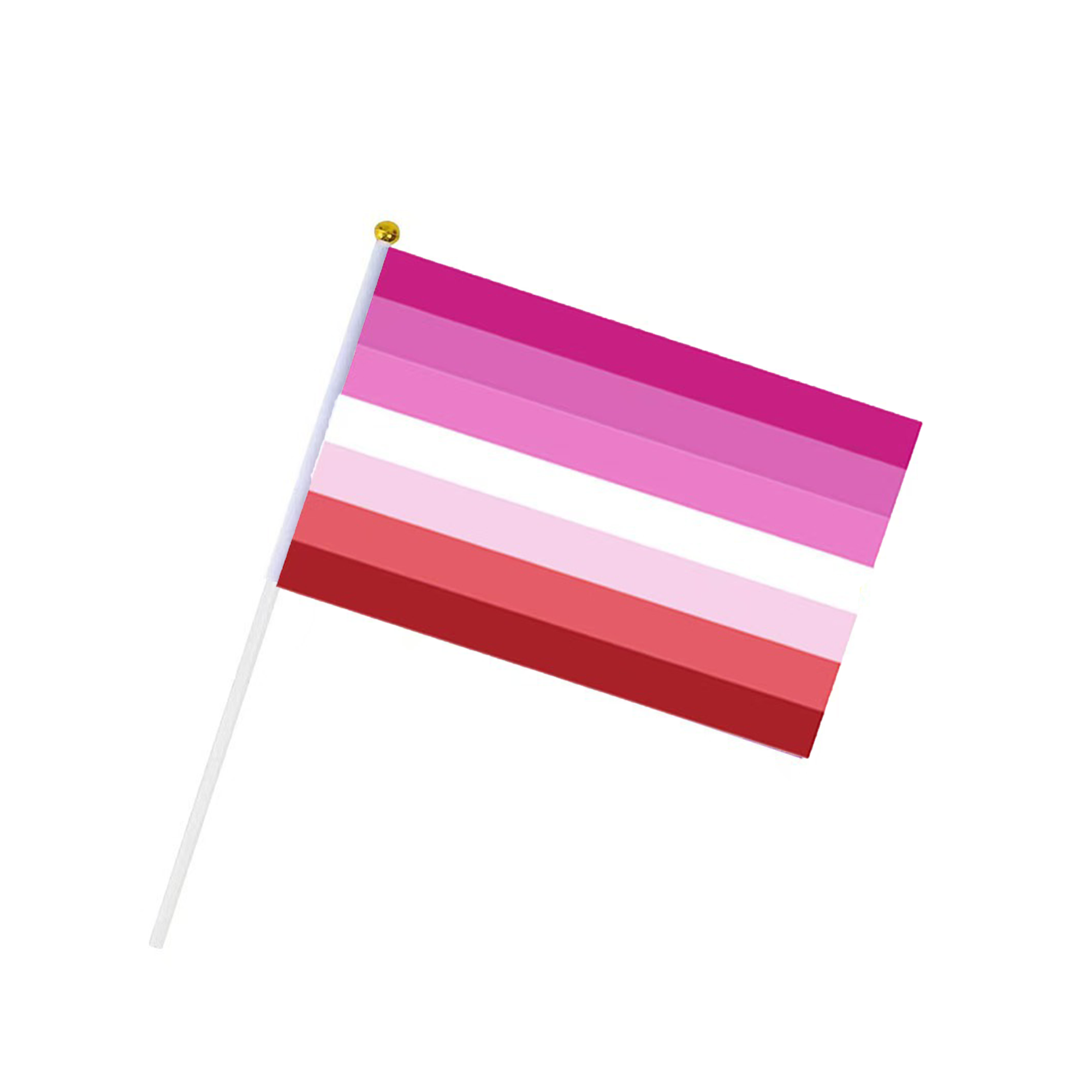 Polyester Hand-Waving Rainbow Flag 5