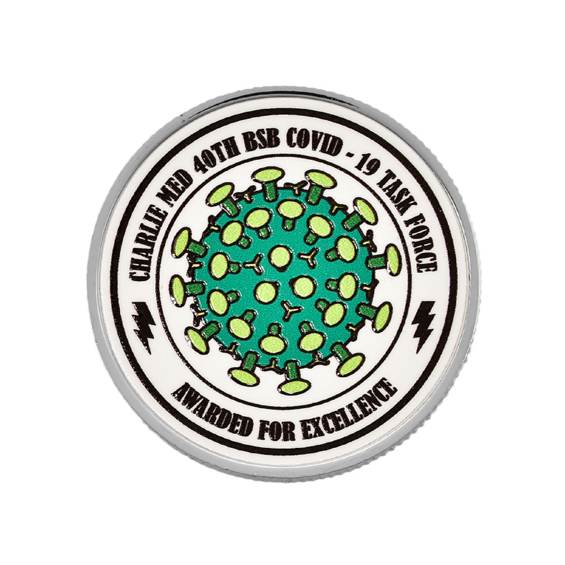 Express 1 13/16" 2 Sided Coin with 1.75" Insert