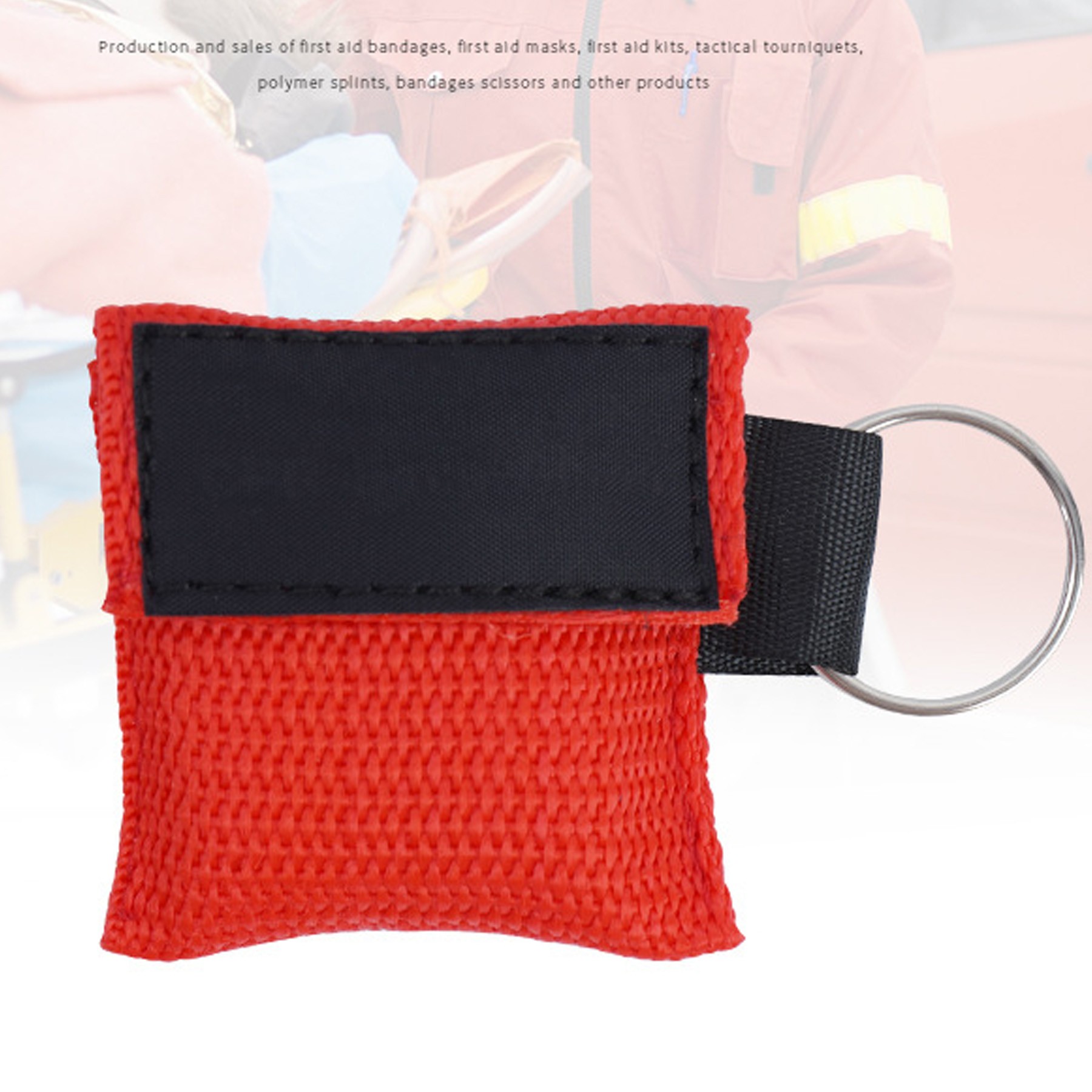 CPR Emergency Face Mask Shield w/Keychain 6