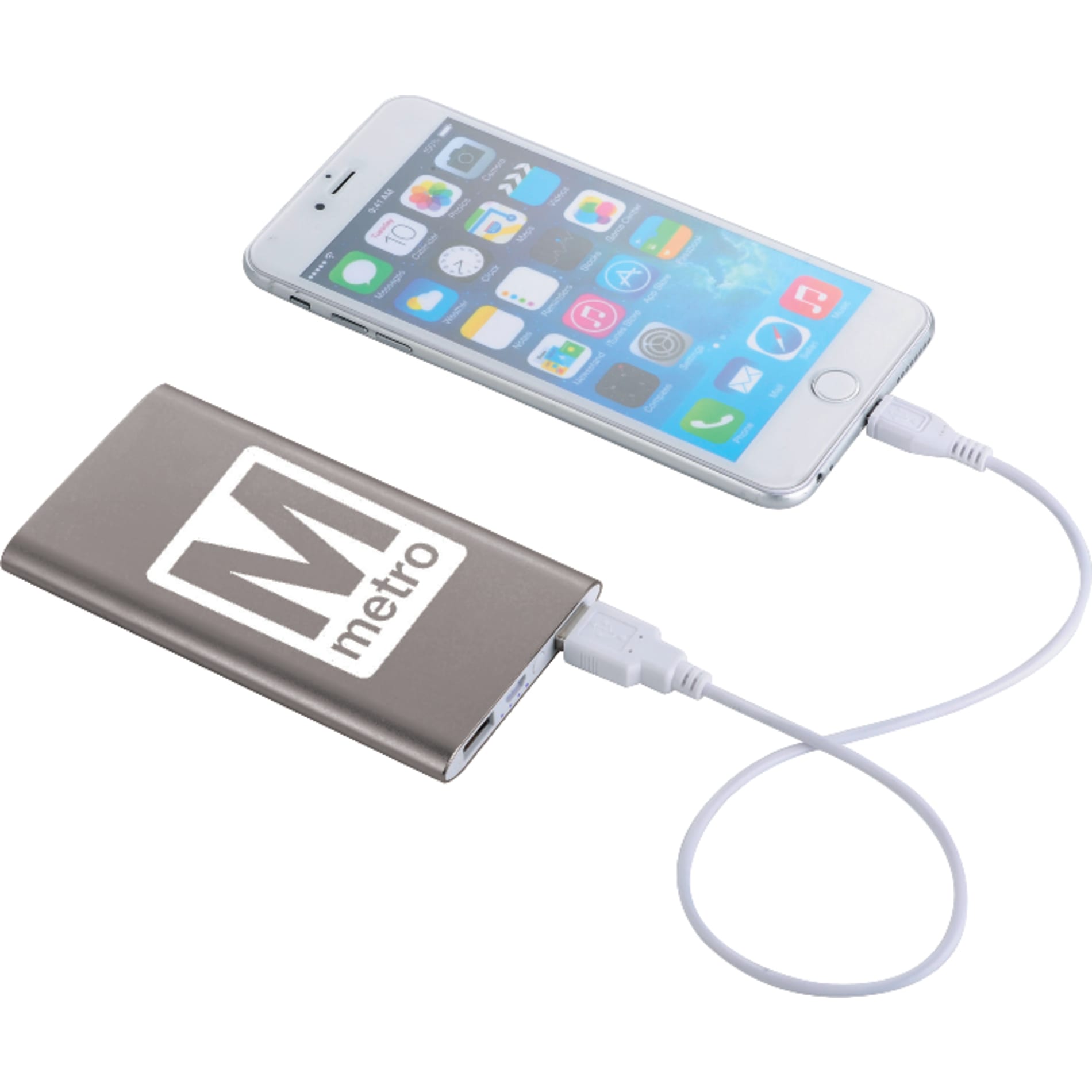 Sleek Aluminum 4000 mAh Power Bank 47