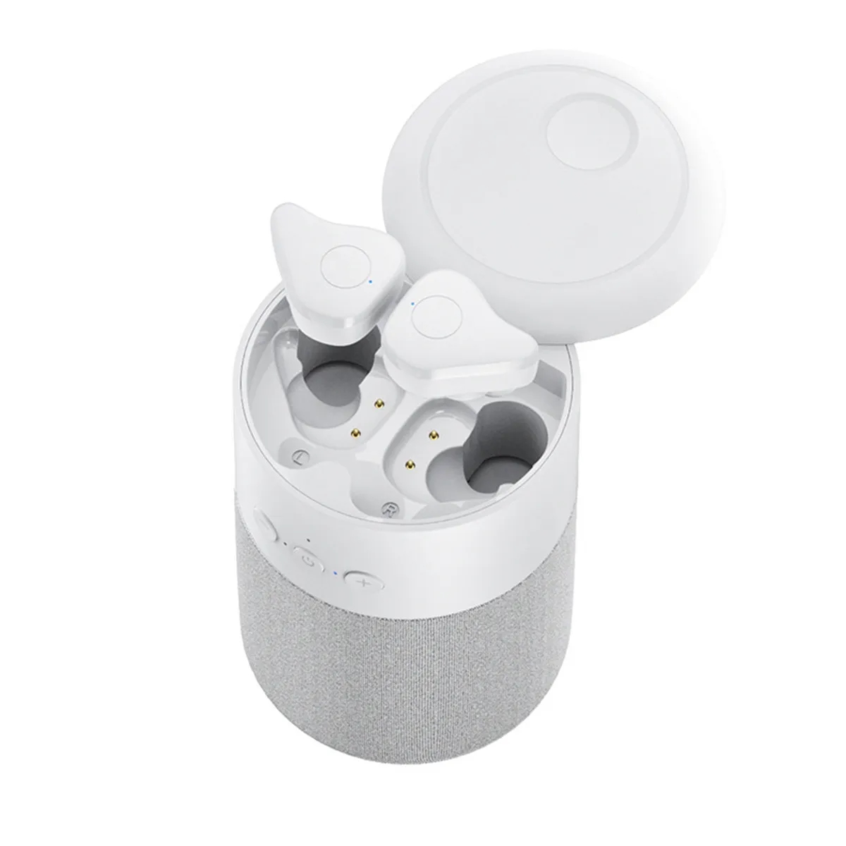 2 in 1 Bluetooth Speaker with Earbuds 2