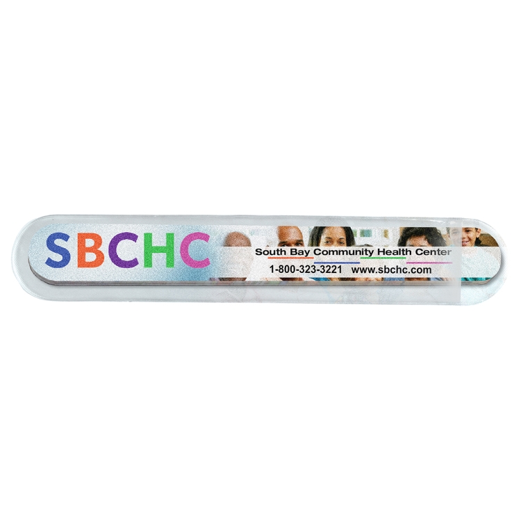 "Pro-File" 7" Multi-Color Thick Foam Nail File 2
