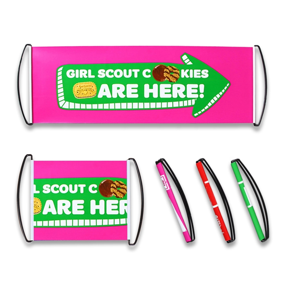 Retractable Hand Roll Banner 1