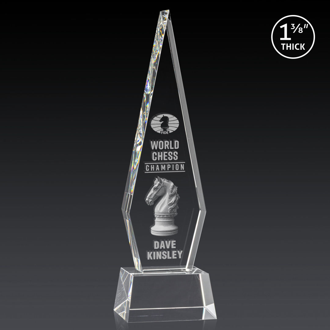 Springfield 3D Award on Robson Base - Clear 7