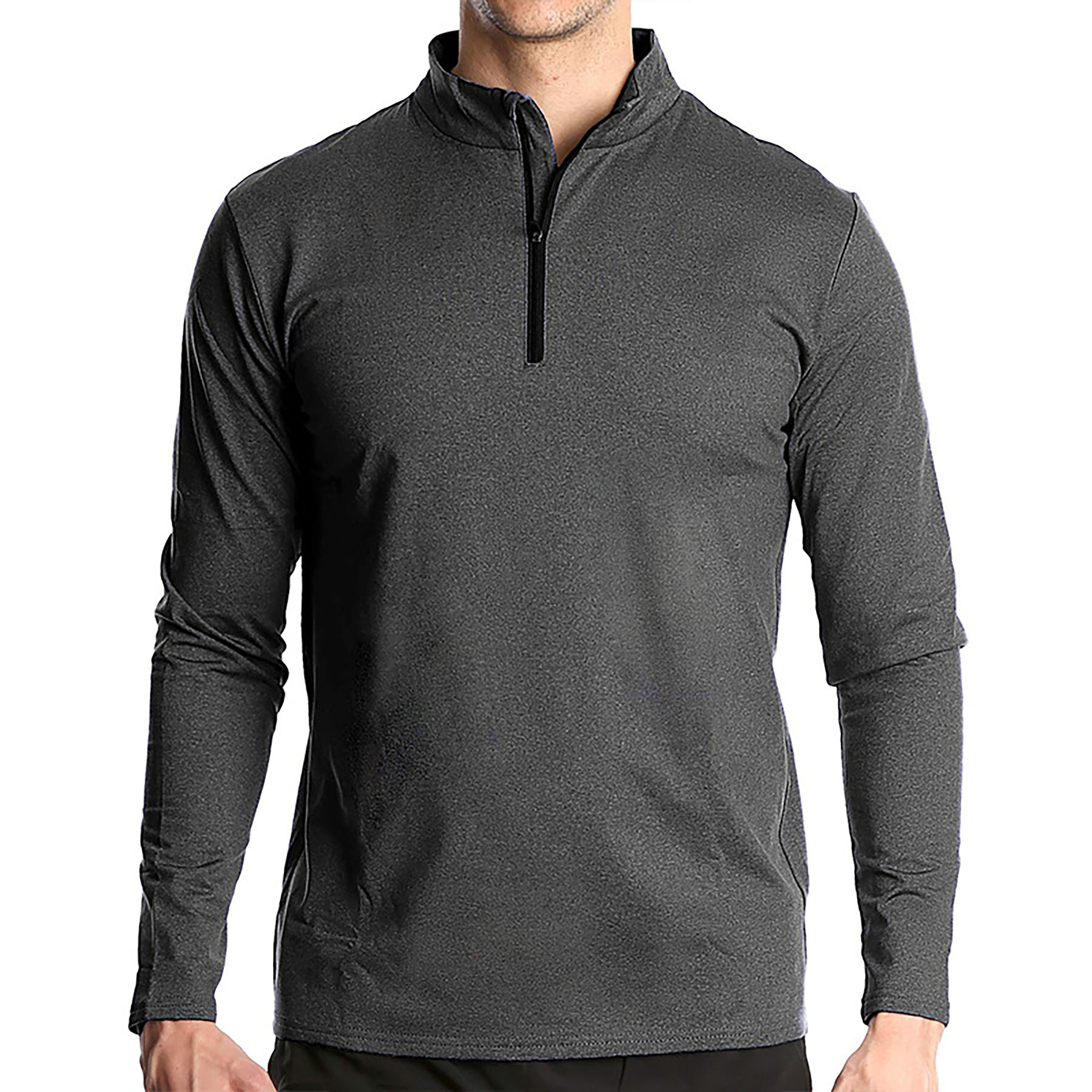 Men's Quick Dry Half Zip Tee 9