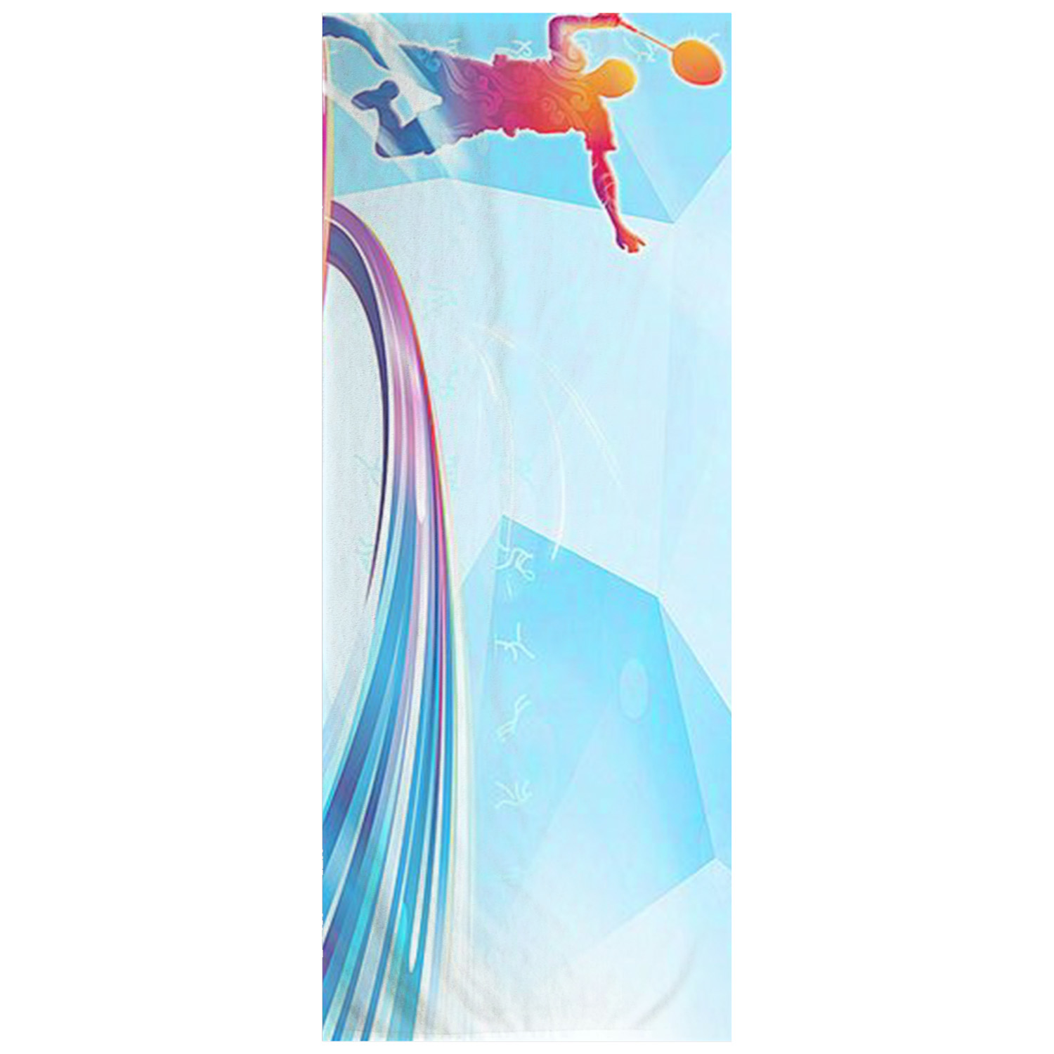 30″ X 60″ Sublimated Silk Touch Velour Beach Towel 1