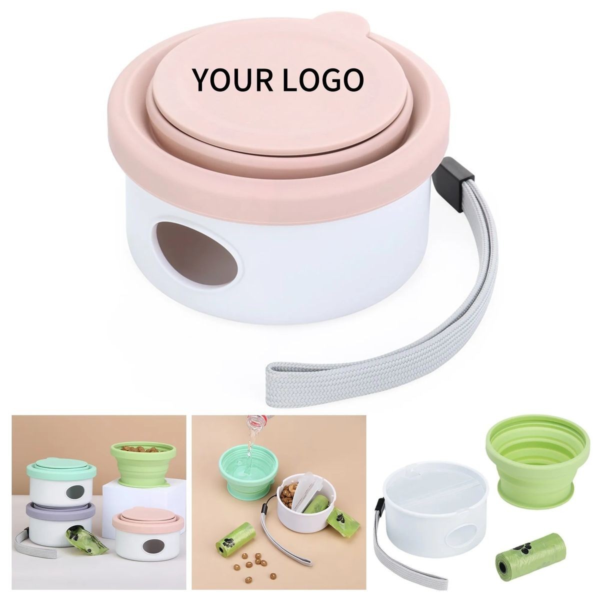Travel Kit for Pets with Foldable Bowl 2