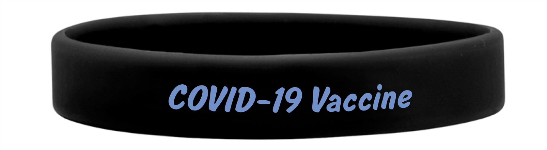 COVID 19 Vaccine Imprinted Silicone Band 2