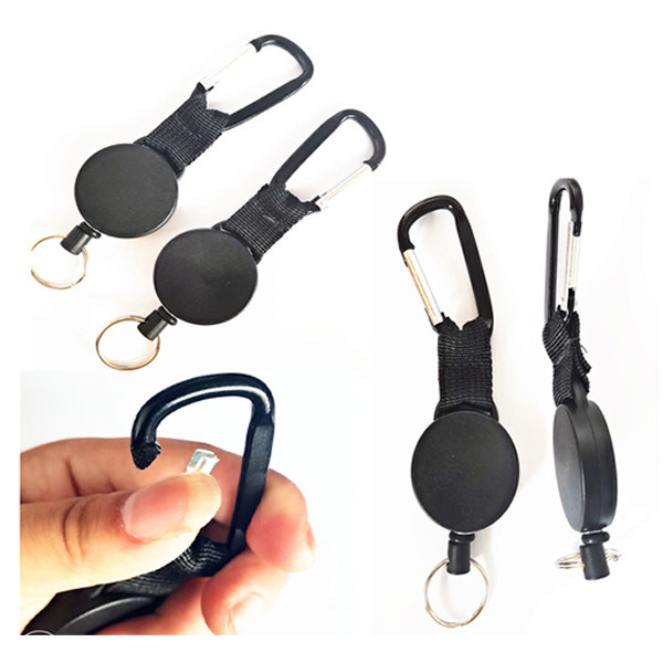 Retractable Badge Reel W/ Carabiner 2