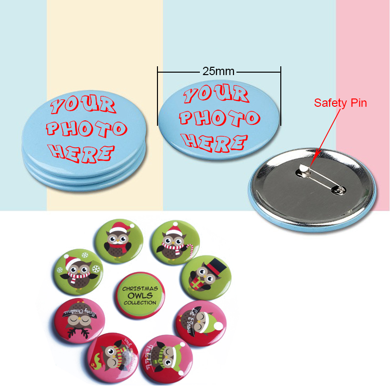 Round Tinplate Badge 1