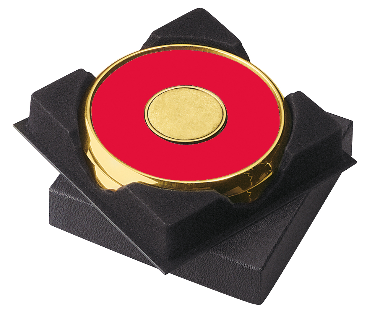 JAFFA® Two Coasters in Deluxe Black Flocked Gift Box 26