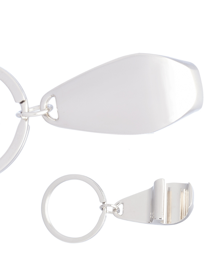 Union Printed - Surf Metal Keychains with Bottle Opener with 1-Color 2