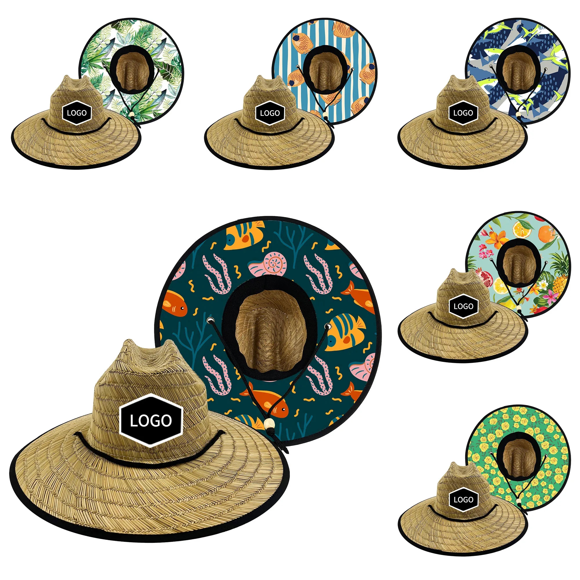 Customized Sun Protection Straw Hat