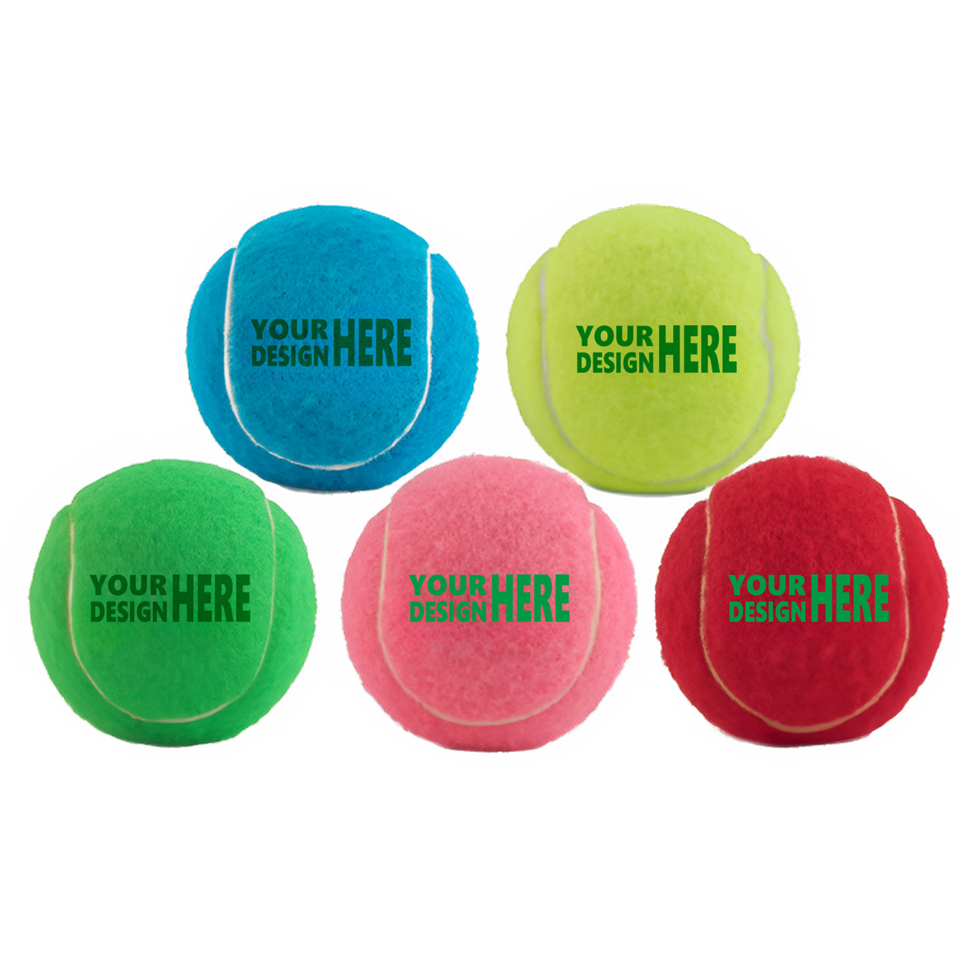 MOQ 50 Premium High Bounce Dog Training Tennis Balls 2