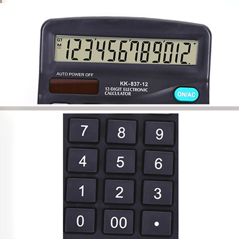 12-Digit Power Handheld Desktop Calculator 9