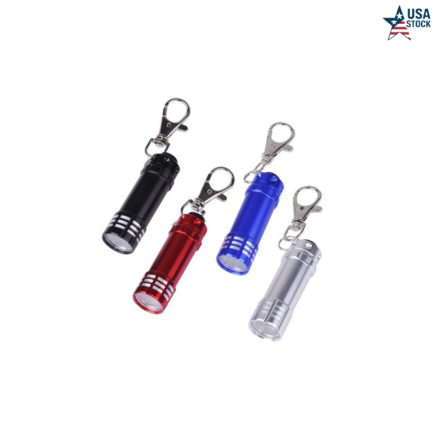 3 LED Aluminum Key Chain Flashlight 2