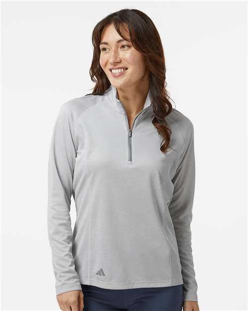 Women's Space Dyed Quarter-Zip Pullover - A594 16