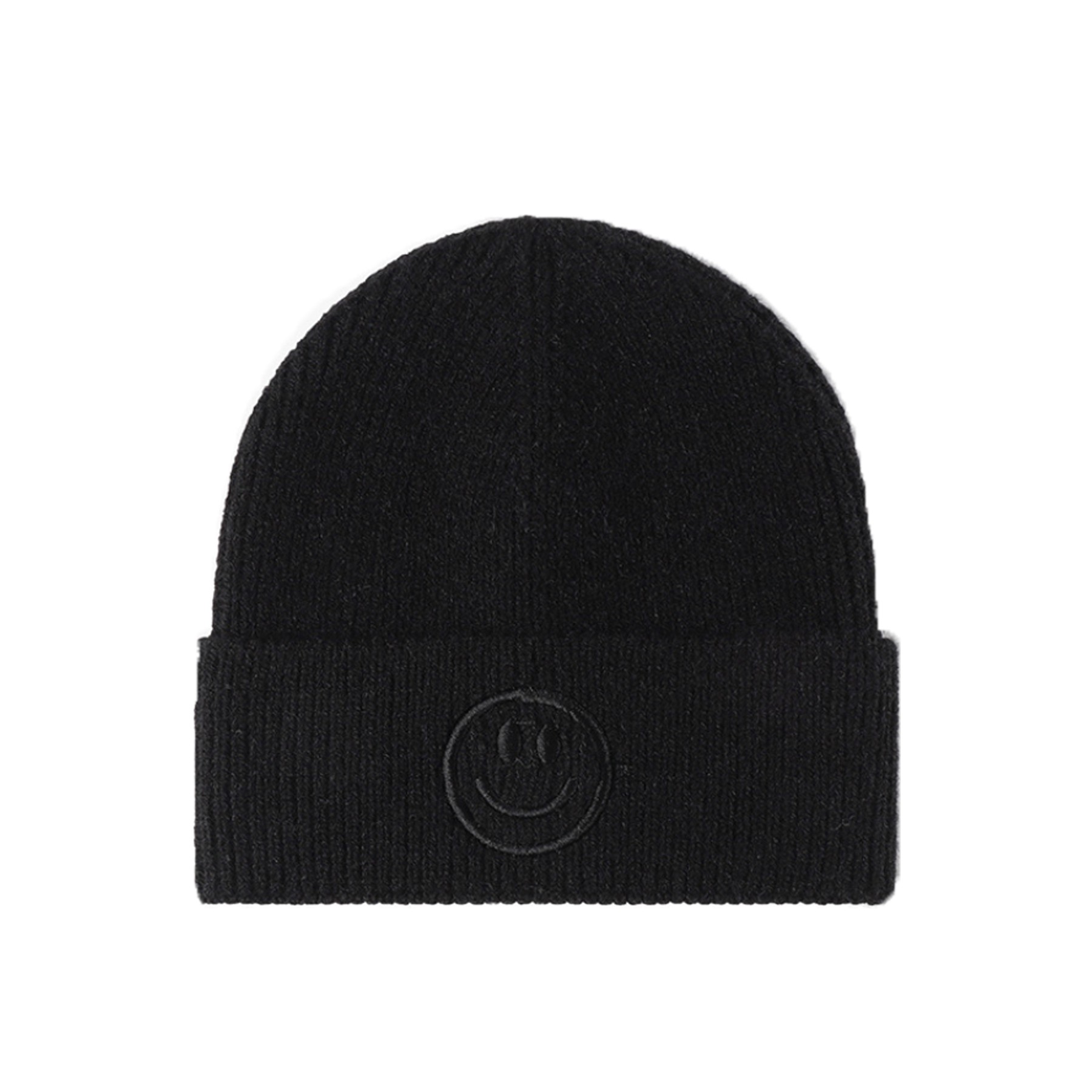 Smiley Face Knitted Beanie Hat 1
