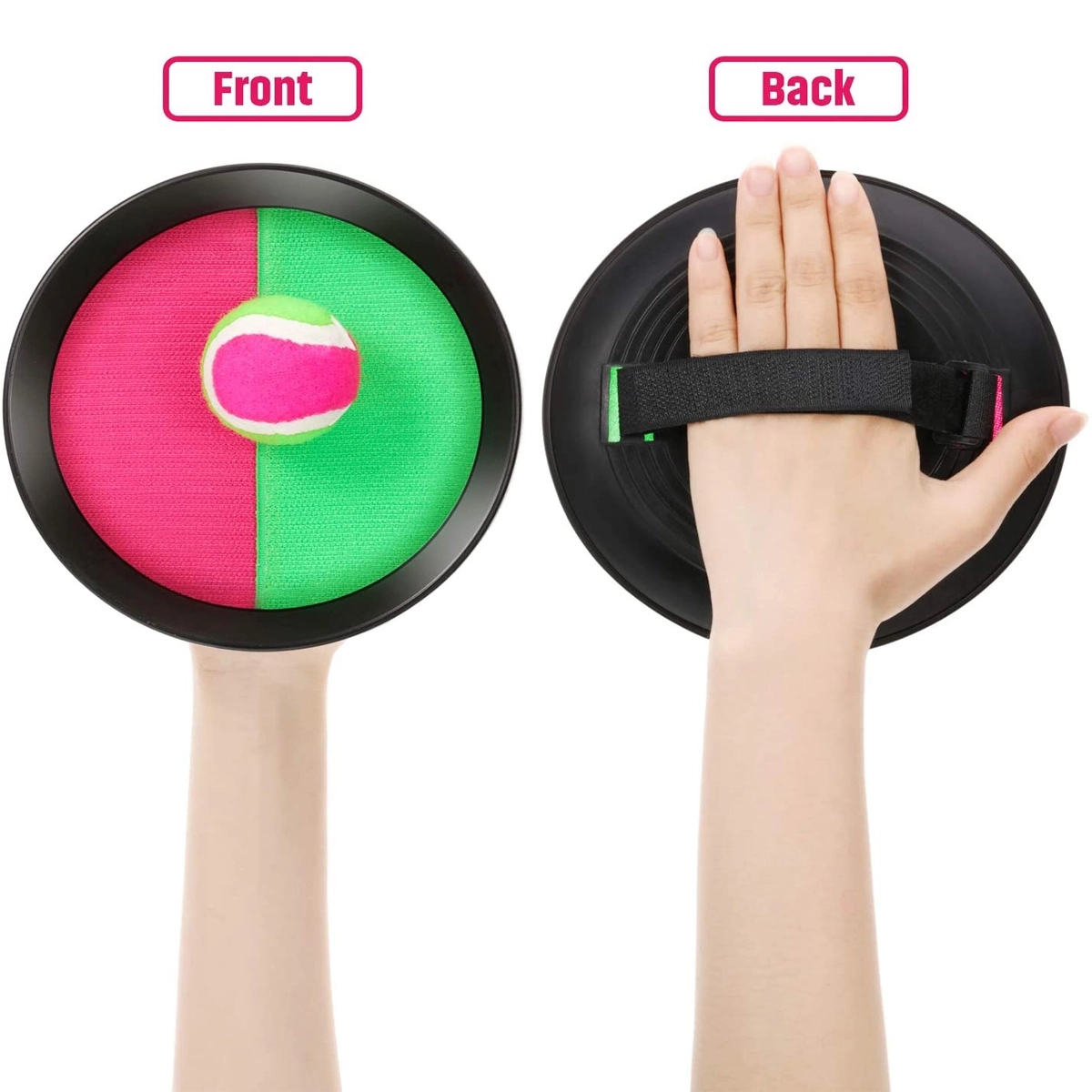 Paddle Catch And Toss Game Set 5