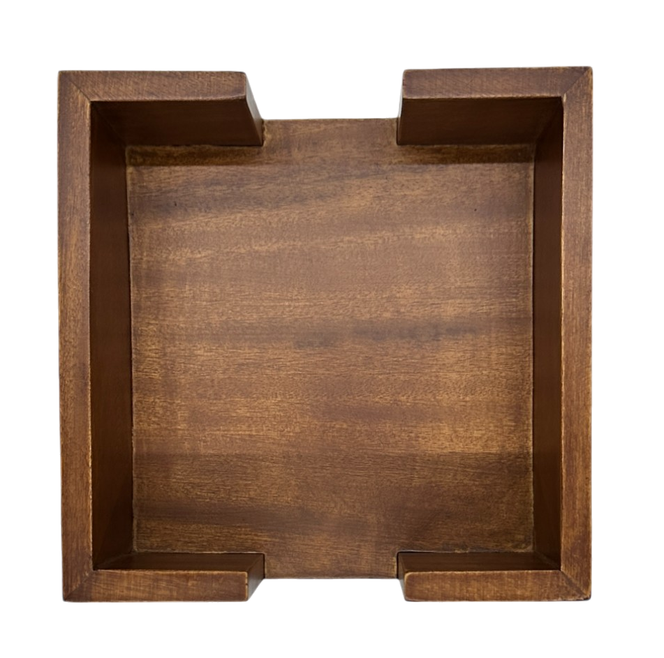 Walnut Wooden Coaster Holder 6