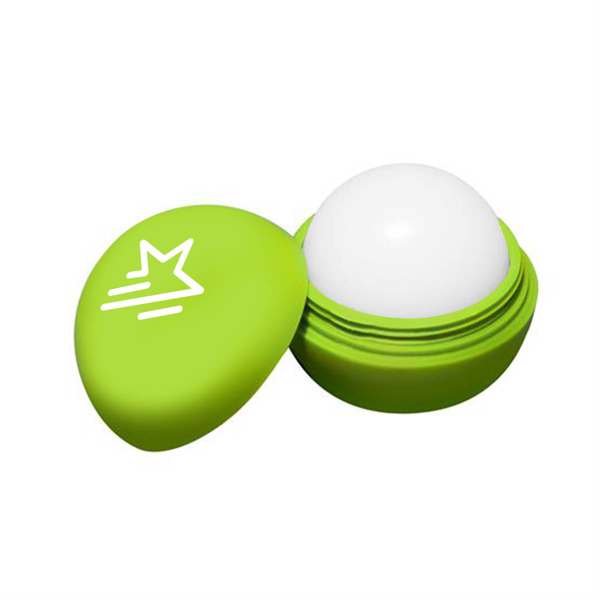 Round Matte Vanilla Scent Lip Balm 39