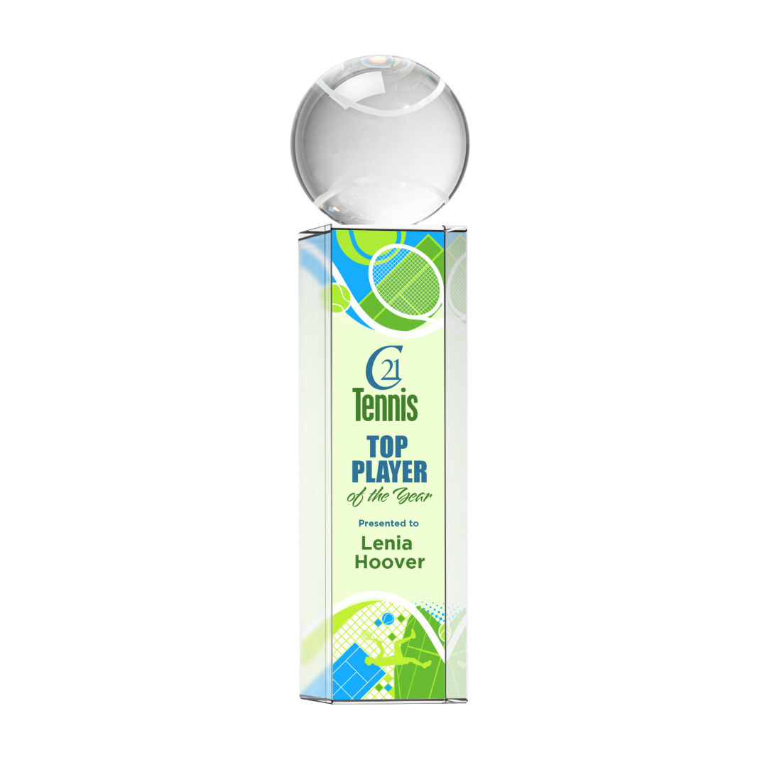 Tennis Ball VividPrint™ Award on Dakota 2