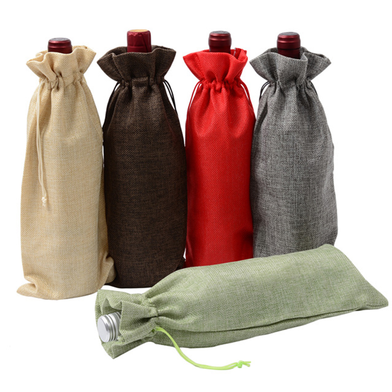Jute Wine Bag 1