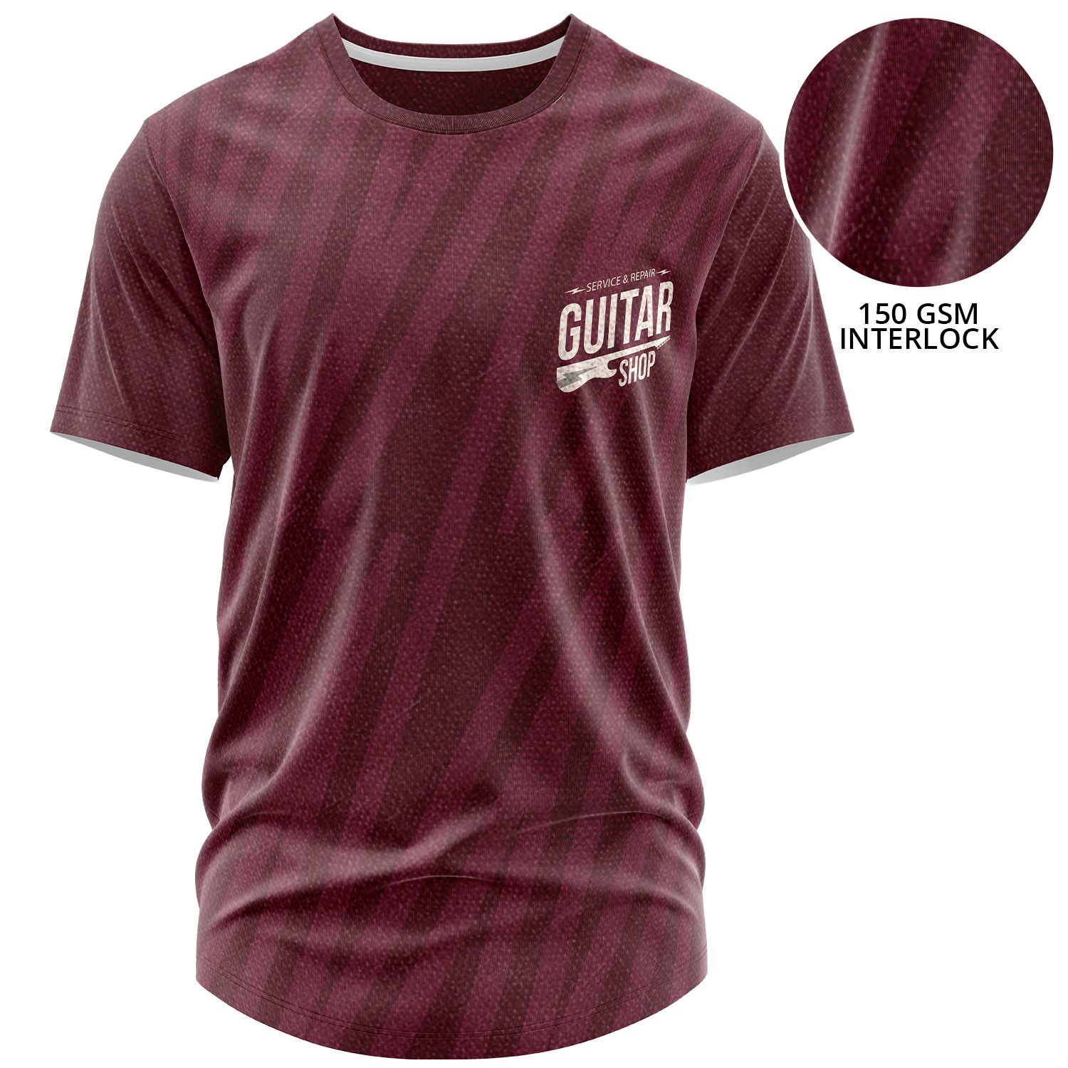 Rock'it 3-Day Unisex 150 GSM Poly Interlock Performance Short Sleeve Sublimation T-shirt