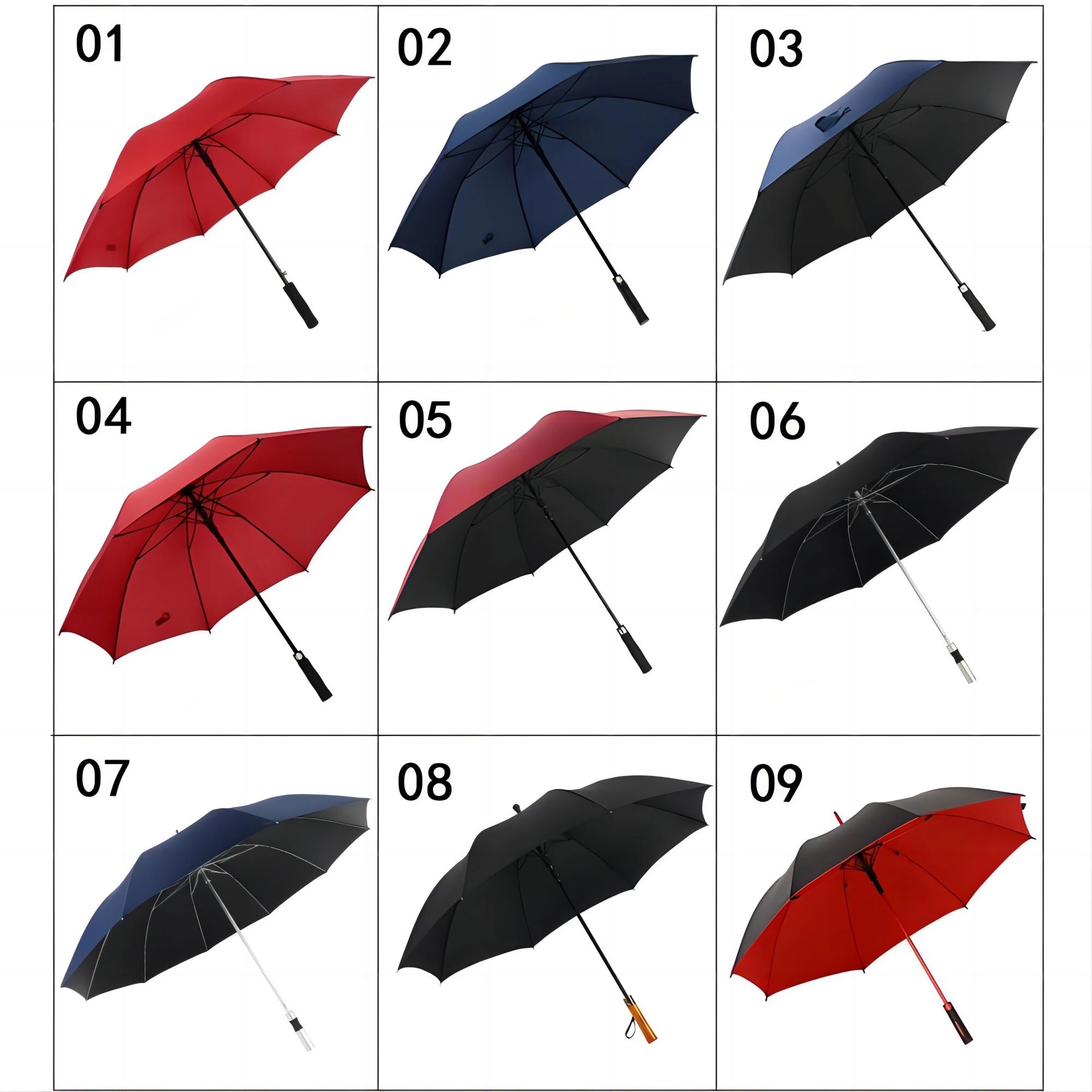 Golf Umbrella 55 Inches MOQ 50PCS 4
