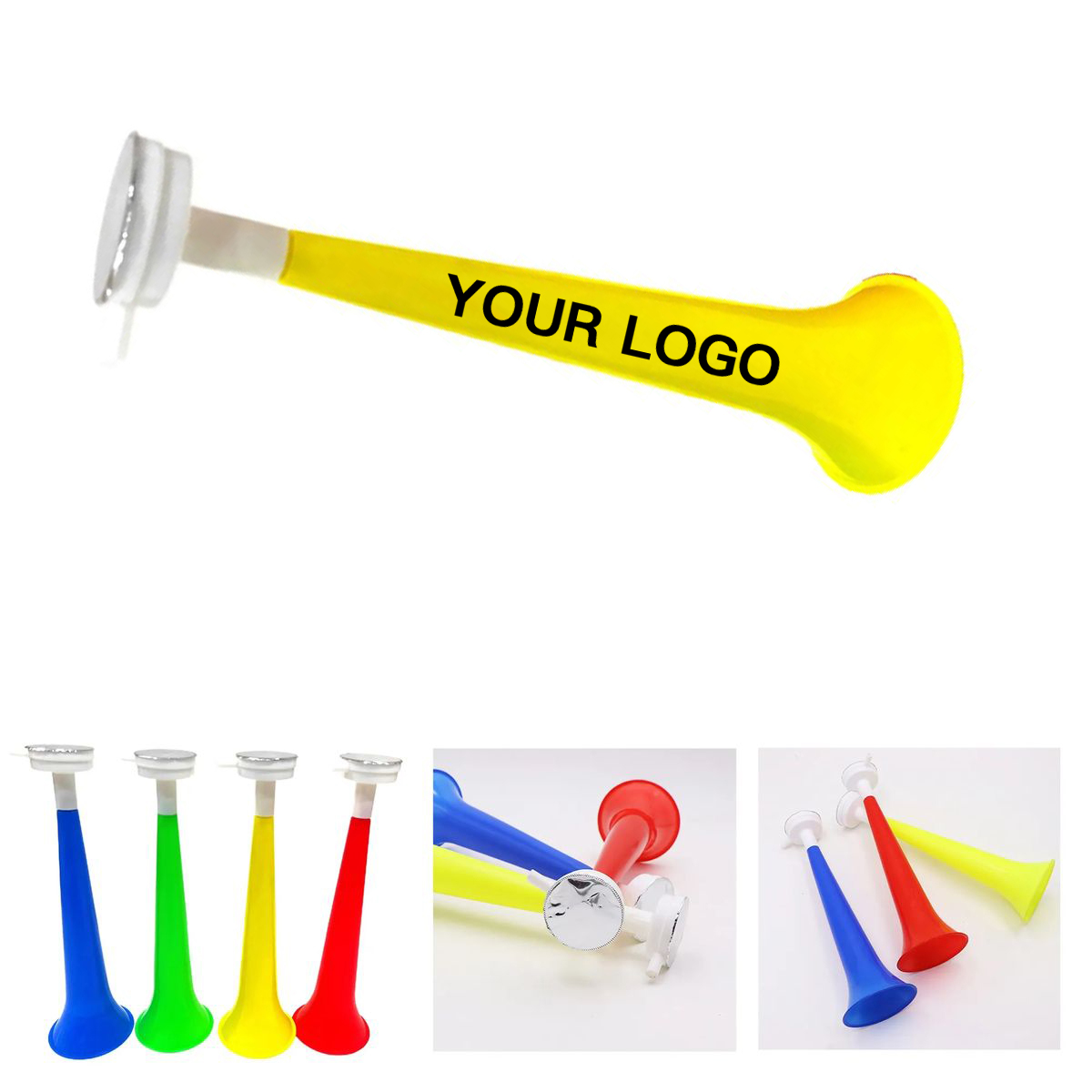 Plastic Cheer Megaphone 10 Inch for Sports Events 1