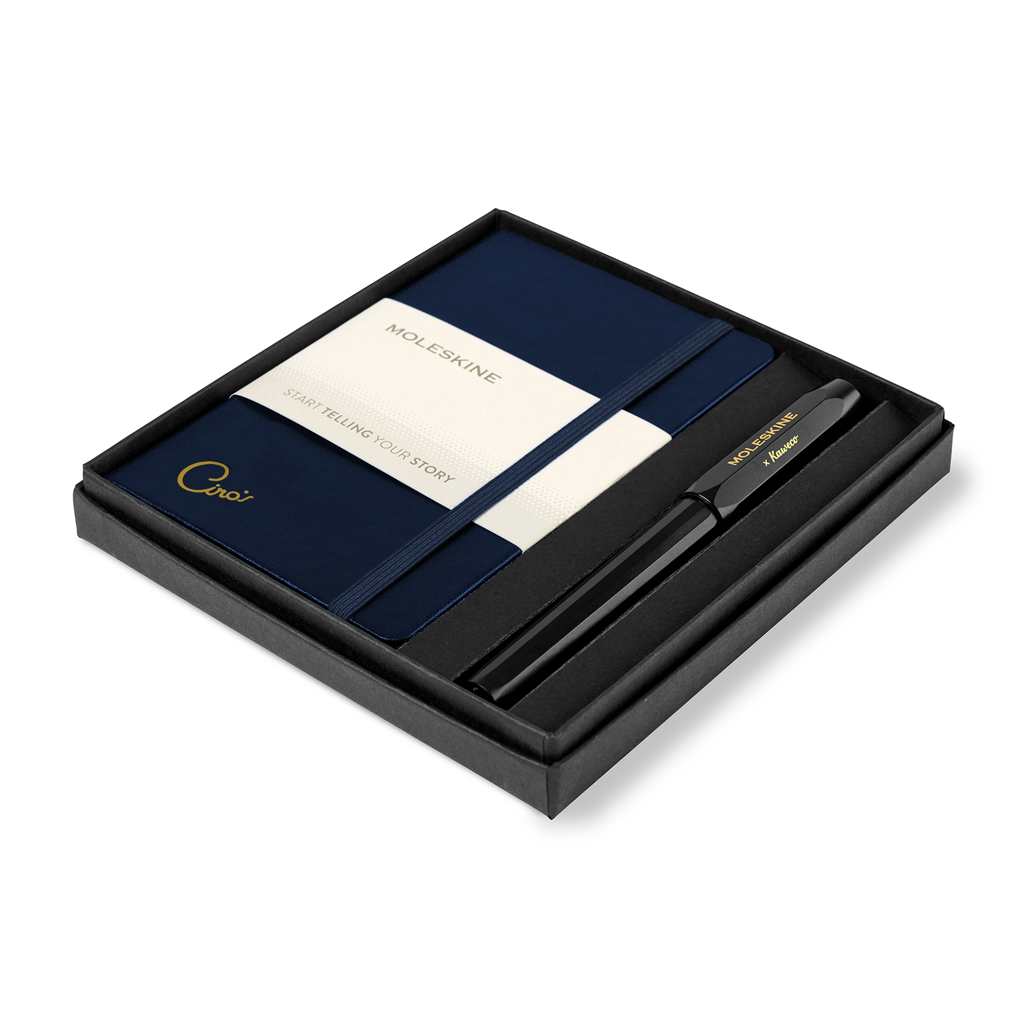 Moleskine® Pocket Notebook and Kaweco Pen Gift Set 4