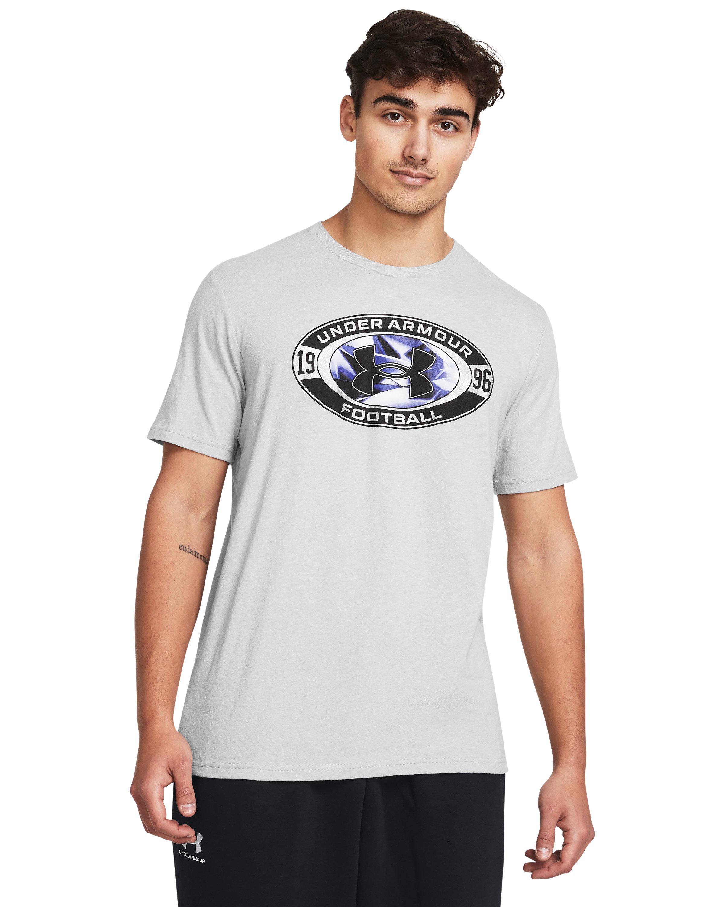 Men's UA Iced Out Football Short Sleeve 3