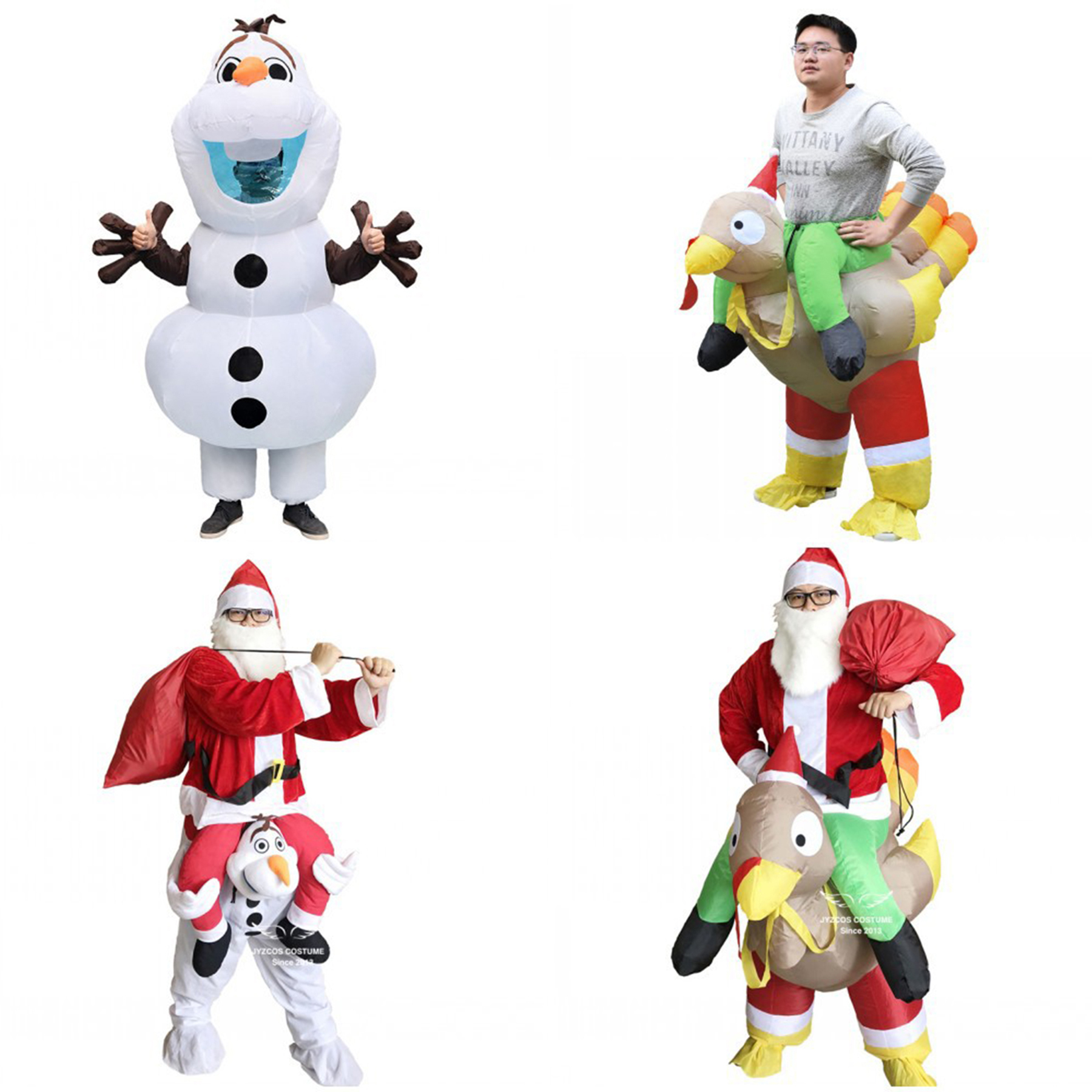 Raindeer Inflatable Santa Suit 2