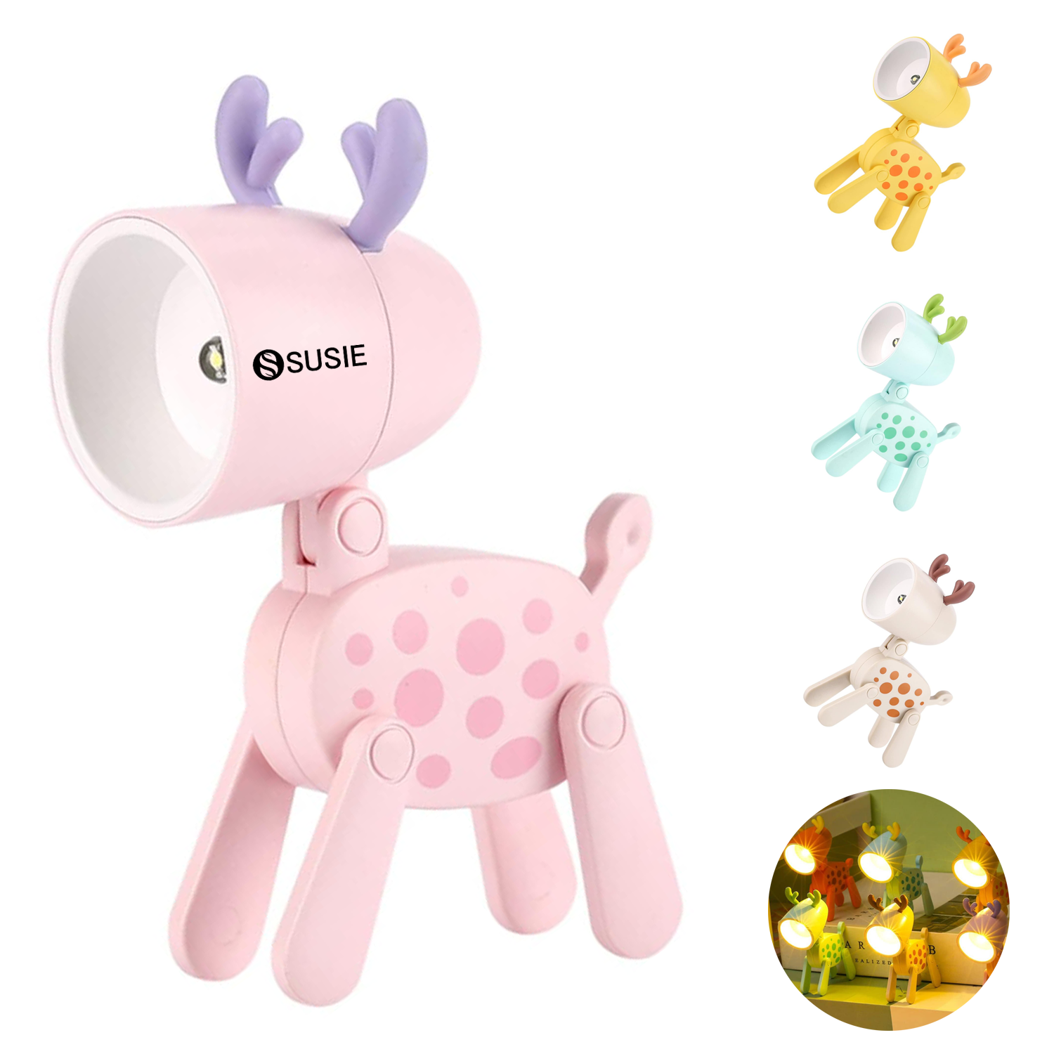 Cute Deer Pet Night Light 2