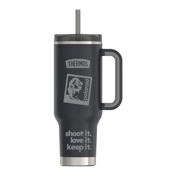Thermos 40oz Stainless Steel Cup Holder Mug 25